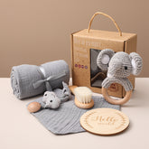 Bopoobo 1Set бозичаҳои ванна Маҷмӯи Kid Swaddle Wrap Марҳилаҳои Бэйби